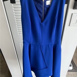 Adelyn Rae Royal Blue Jumpsuit
